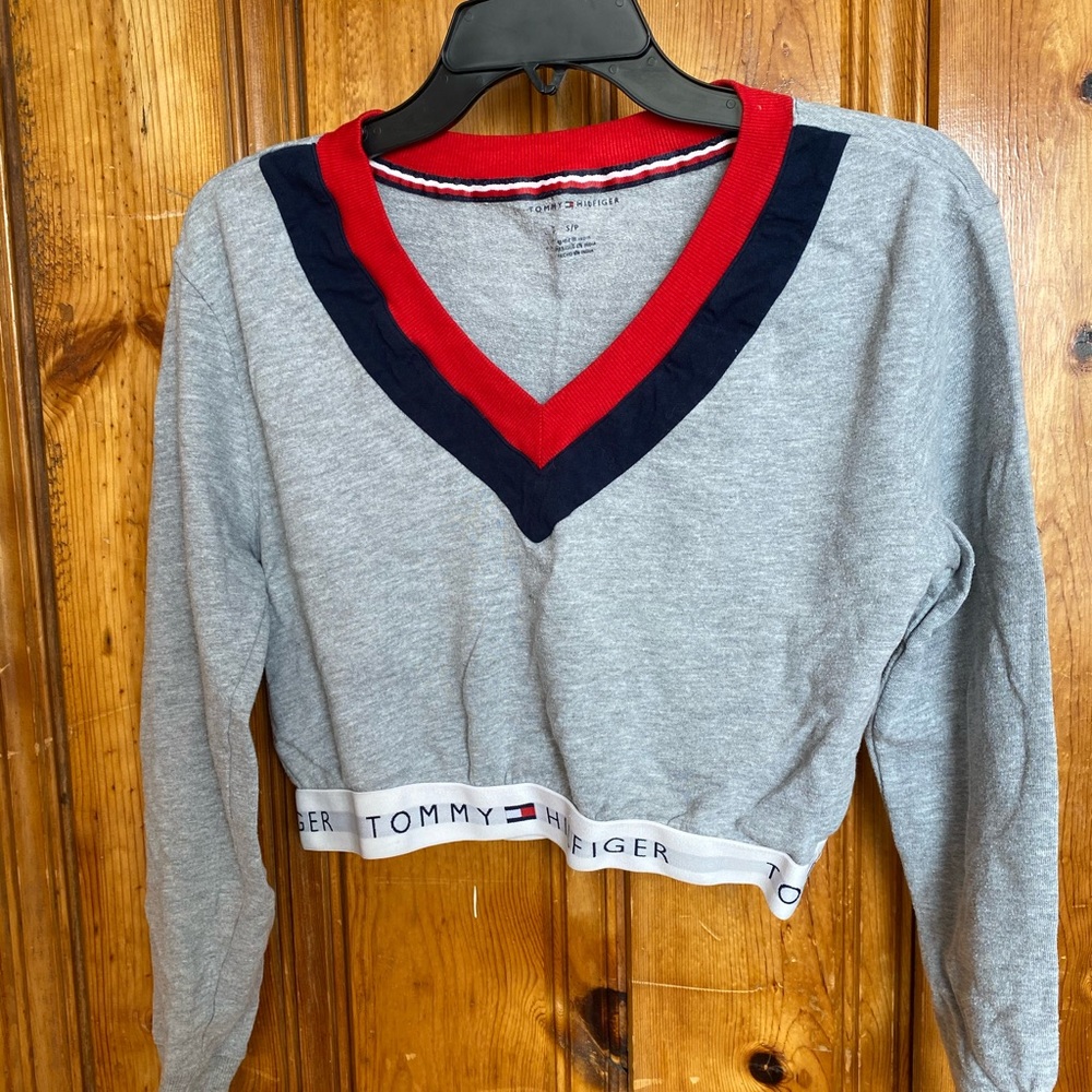 Tommy Hilfiger Retro Cropped Pullover